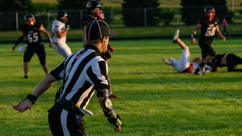 Young Laurel referee hasn't let impairment keep him from pursuing excellence