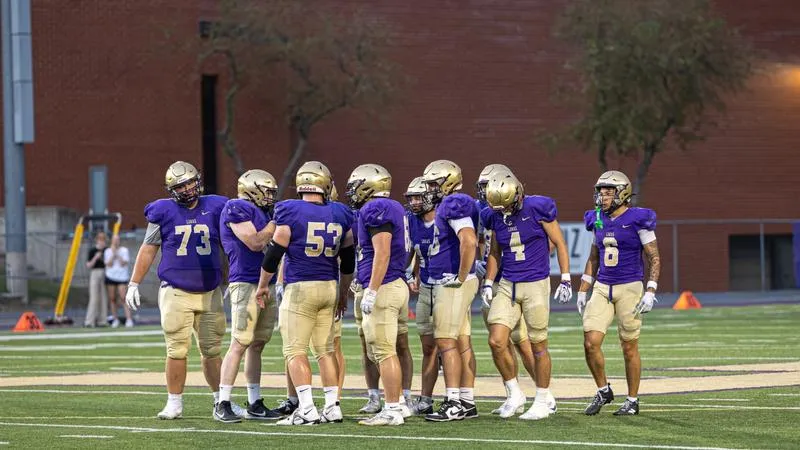 Football Falls to Simpson in Conference Home Opener