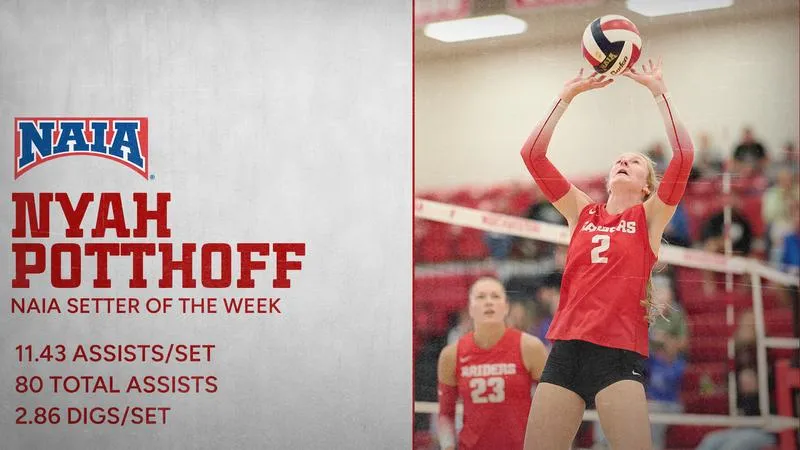 Potthoff Earns National Setter Honor