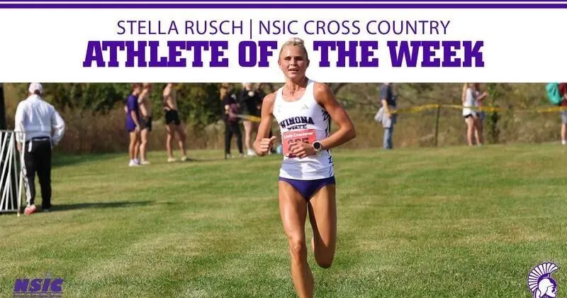 Rusch earns third NSIC cross country weekly honor