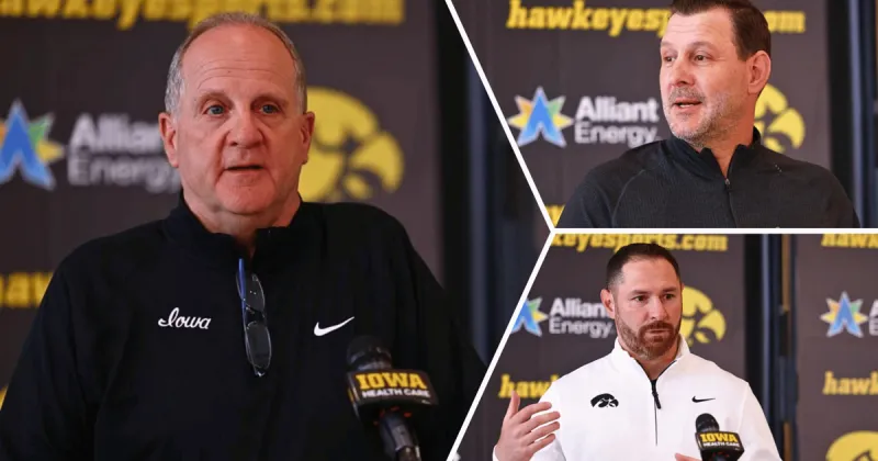 Iowa football coordinators discuss first half of Hawkeyes' 2026 season