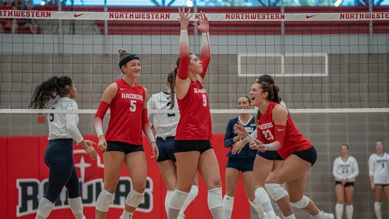 Top Ranked Raiders Win GPAC Road Match