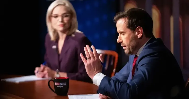 Ashley Hinson, Josh Turek find common ground, clash on key issues in debate