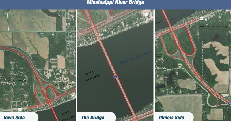 Construction on new I-80 bridge on schedule for 2028 start, could take five years
