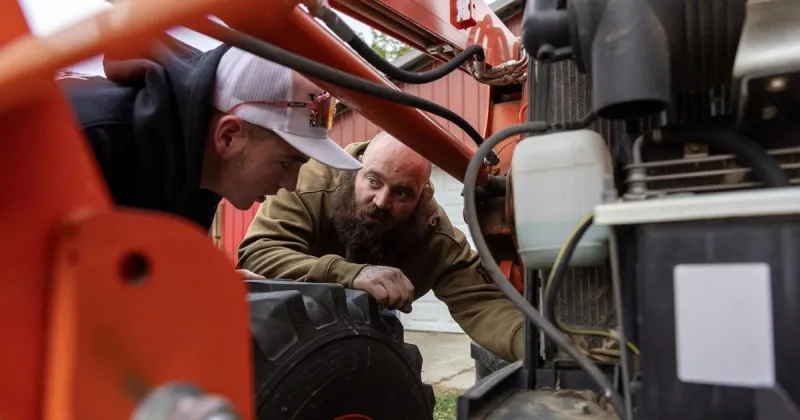 Crescent father building a repair business his sons can inherit