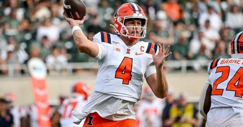 Illini's Michael Clayton II takes on a new role as QB1 with Katin Houser out