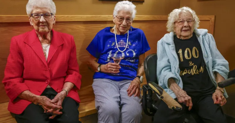 Living history: Three Waterloo centenarians celebrated by family, friends