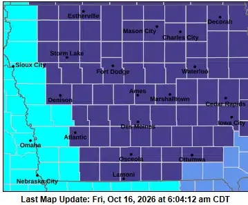 Freeze Warning Issued for the Area