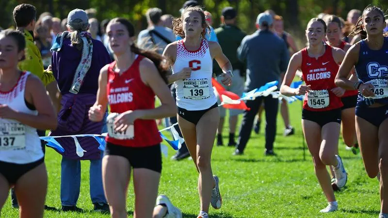 Young Central women's squad continue to improve on cross country course