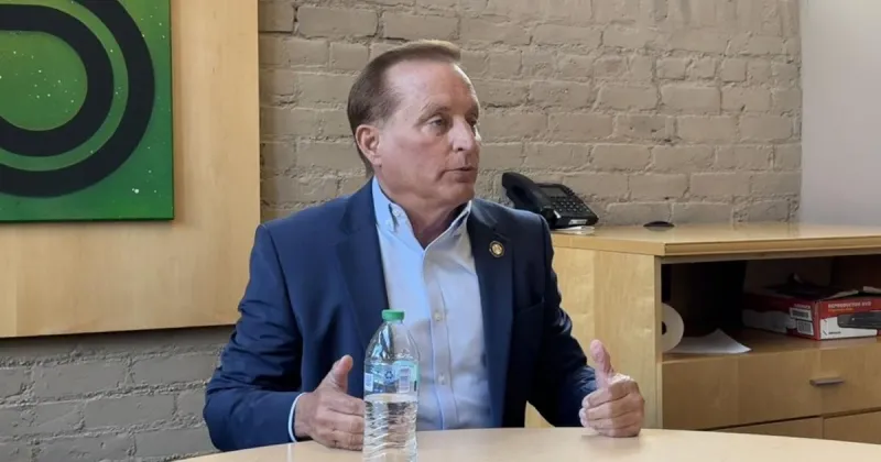 Security of State Paul Pate urges Council Bluffs businesses to fight human trafficking