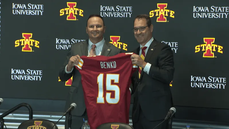 Jared Benko outlines vision as Iowa State names him athletic director