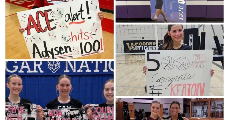 KMAland Volleyball (10/19): Eight career milestones highlight busy opening night of regional play