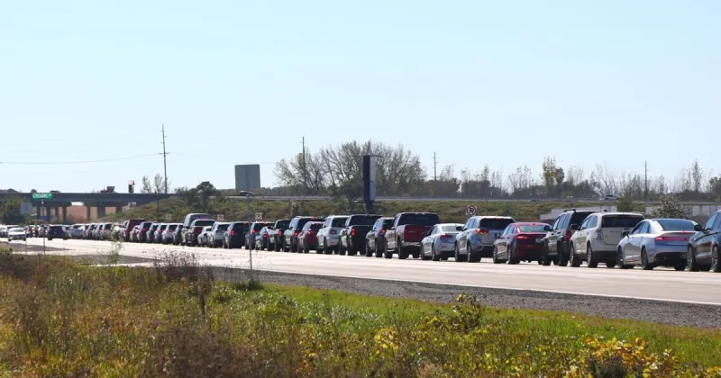 What to know about gas giveaway that attracted hundreds in Waterloo on Sunday