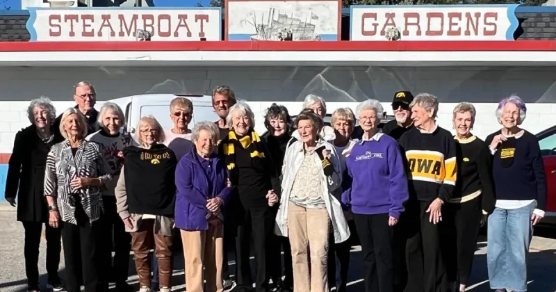 Waterloo West High School Class of 1956 holds 70th reunion