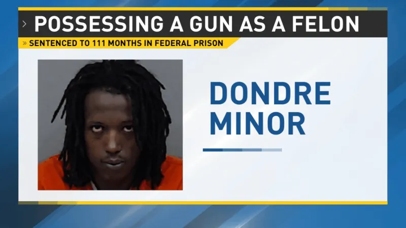 Cedar Rapids man sentenced to more than nine years for gun possession
