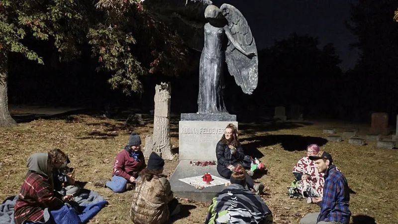 Iowa City Halloween event offers a slow walk through Oakland Cemetery