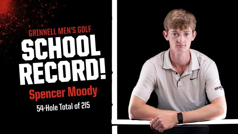 Spencer Moody breaks 54-hole school record to lead the way for Pioneer men's golf team