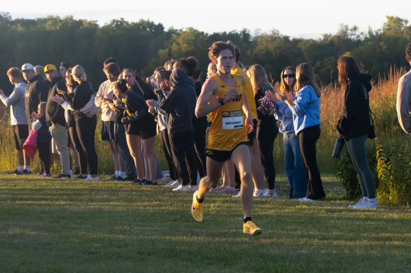 Iowa cross country third-year Kyle Montgomery learns the value of patience