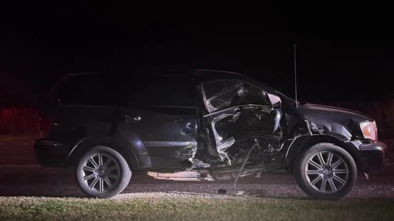 One injured, driver cited after two-vehicle crash on Highway 1 in Linn County