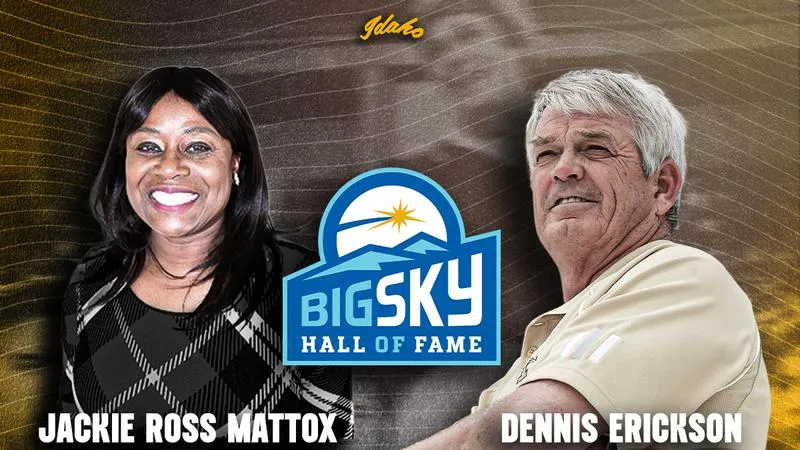 Vandal Legends Erickson, Mattox Elected to Big Sky Conference Hall of Fame