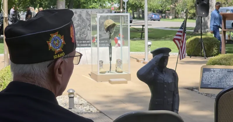 Shoshone community gathers at Lincoln County Courthouse to honor fallen veterans on Memorial Day