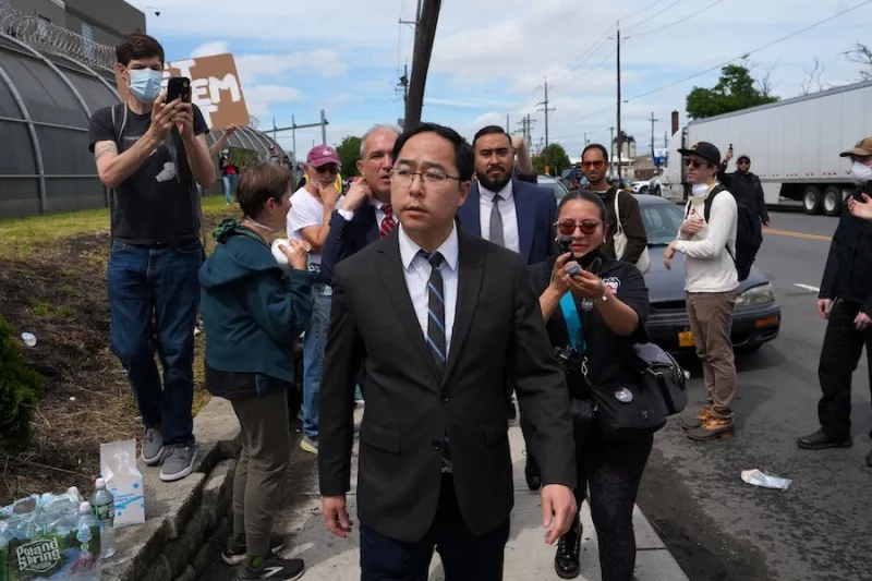A hunger strike at an ICE facility in New Jersey has spurred protests. Here's what we know.