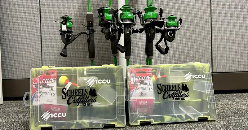 ICCU, Scheel's and F&G partner for special Free Fishing Day gear giveaway