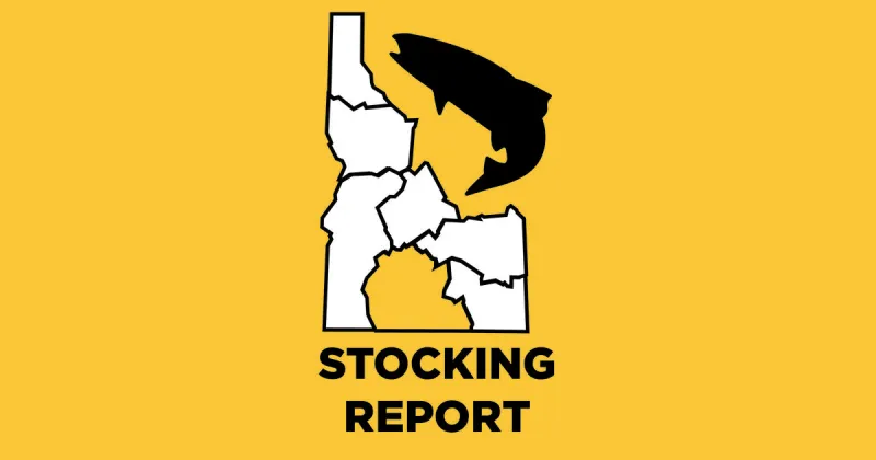 Rainbow trout stocking schedule for June 2026 in the Magic Valley Region