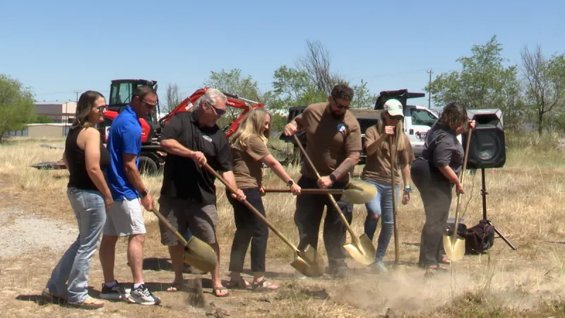 Portneuf Valley Partners Break Ground on New Community Garden