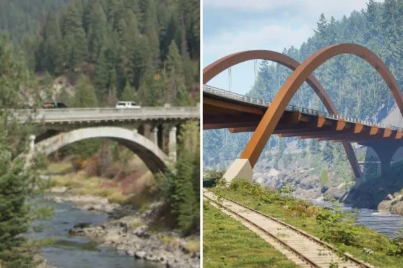 New Southern Idaho Bridge Will Have Modern Arches [PICTURES]