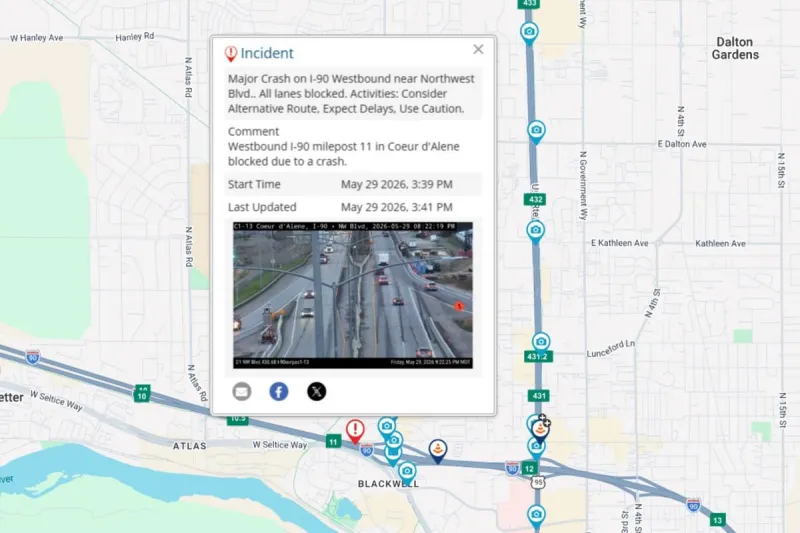 Washington Motorcyclist Killed in Idaho Crash With SUV