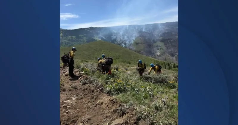 Summit Creek Fire now 46% contained, U.S. Forest Service says