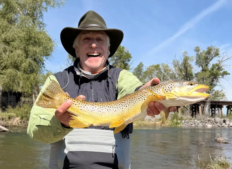 Hollywood Legend Spotted in Idaho for Annual Fishing Trip