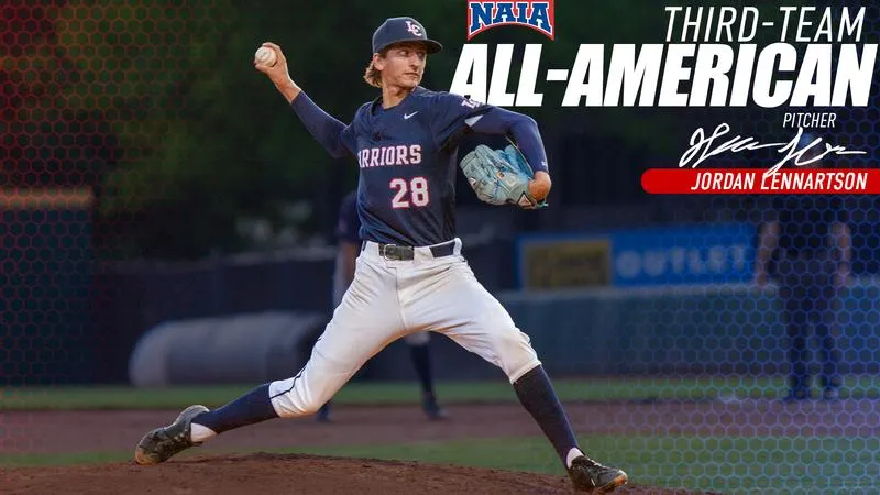 NAIA Tabs Lennartson as Third-Team All-American