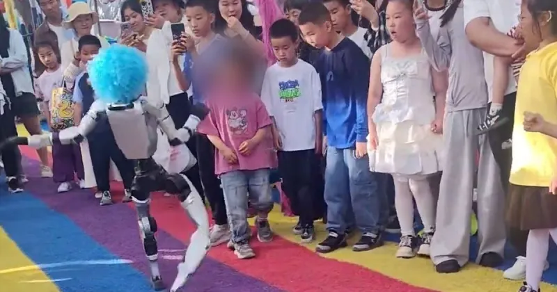 VIDEO: Martial arts robot kicks child in stomach