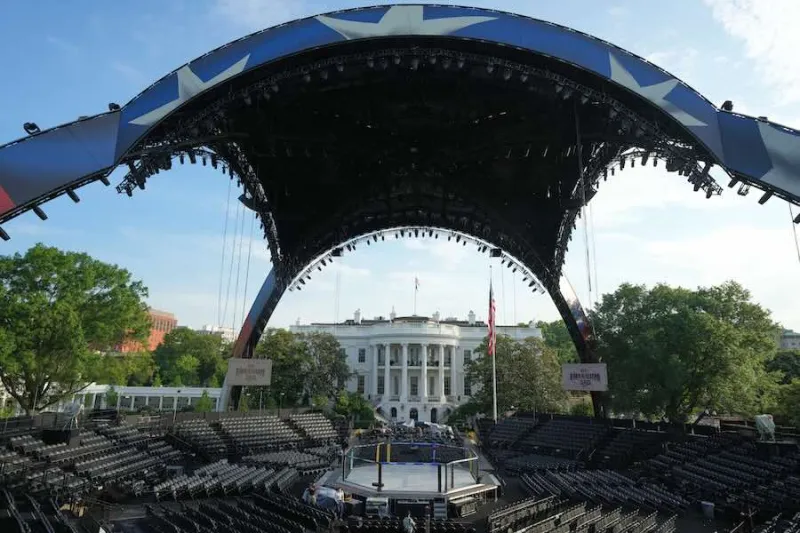 Judge rules Trump can stage UFC fights on the White House's South Lawn this weekend