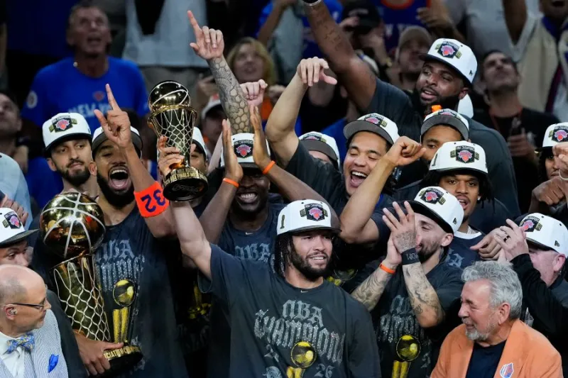Jalen Brunson bet on himself and bet on the Knicks. A championship and a Finals MVP was his reward