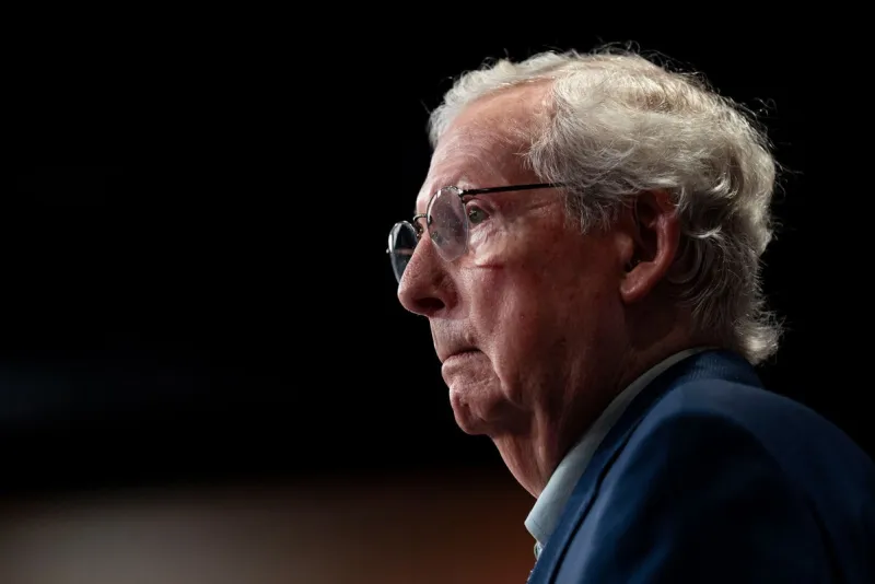 McConnell hospitalized and 'receiving excellent care,' spokesperson says