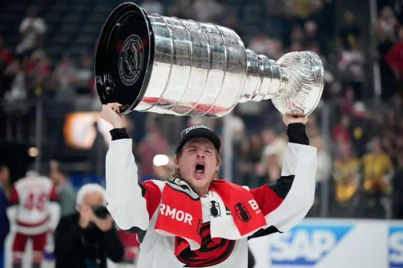Taylor Hall-Logan Stankoven-Jackson Blake line is a big reason Carolina won the Stanley Cup