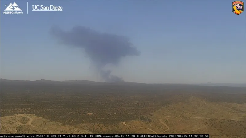 8 crew members believed dead after B-52 bomber crashes at California's Edwards Air Force Base
