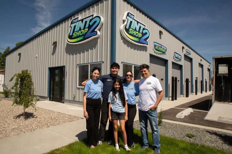 Family-run window tint shop celebrates a growing business