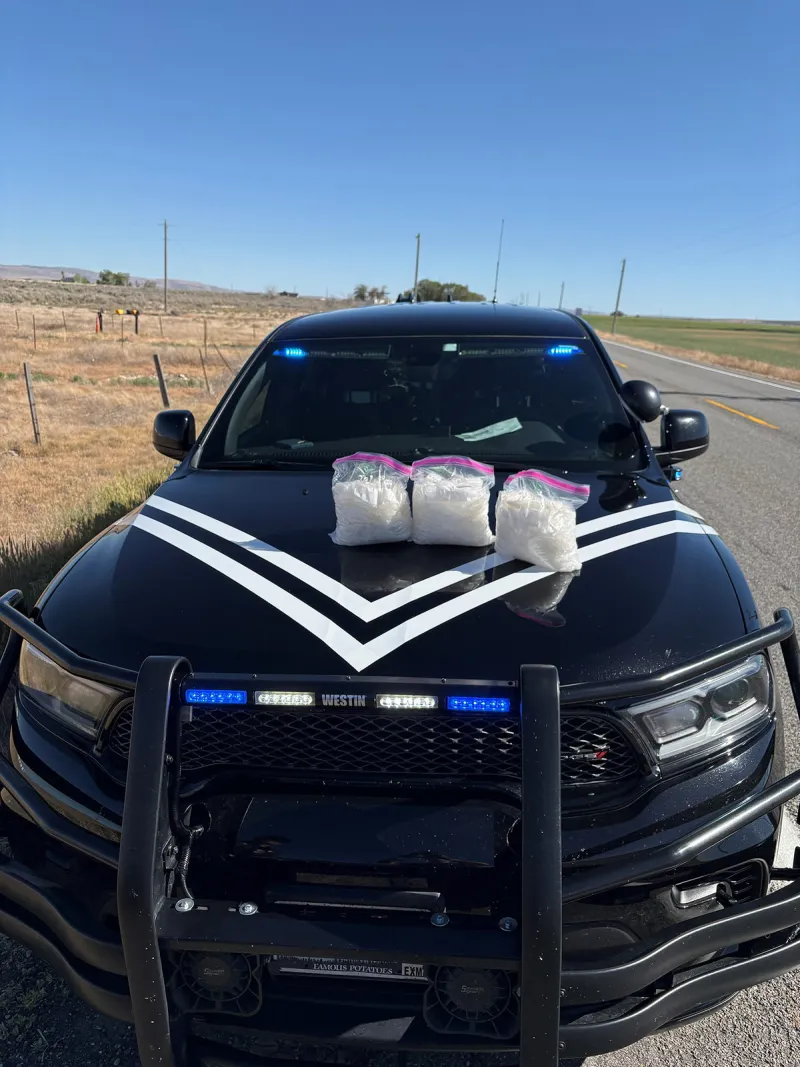 Idaho State Police seize 11.6 pounds of meth during highway stop