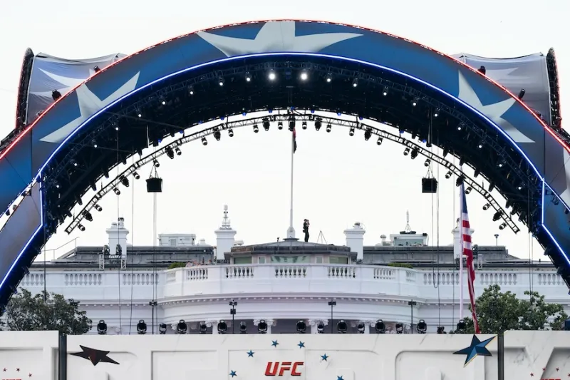 FBI disrupts a planned attack on the White House UFC cage-fighting show, court papers say