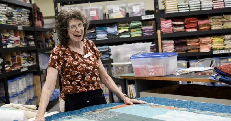 The Magic Valley Area Humanitarian Center's new quilting project stitches fabric into warm miracles
