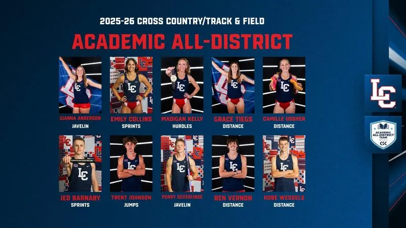 LC State Track and Field Garners 10 CSC Academic All-District Honors