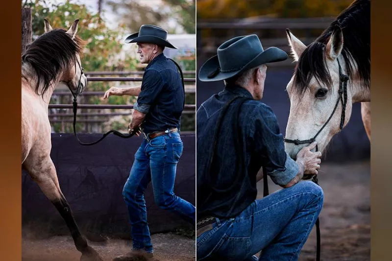 He found recovery through horses. Now he's bringing that message to Rigby