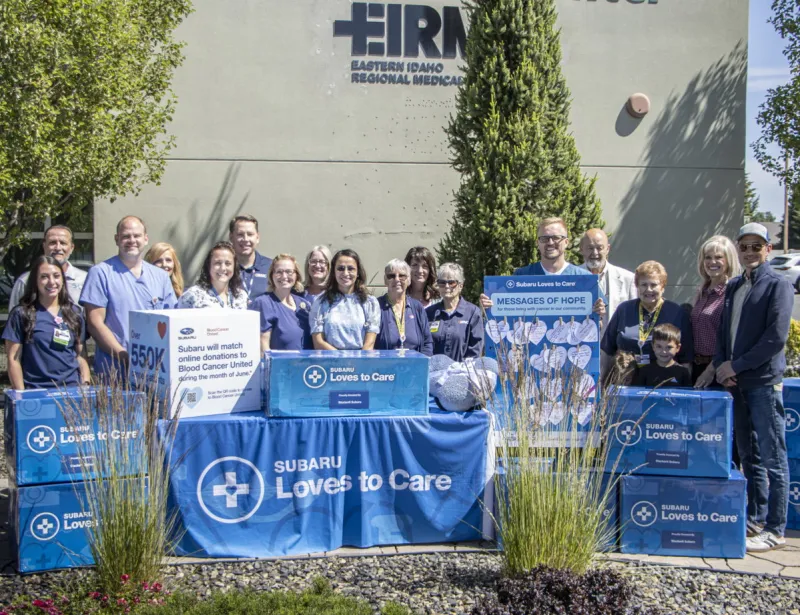 Patients receive donations with Wackerli Subaru's Love Promise