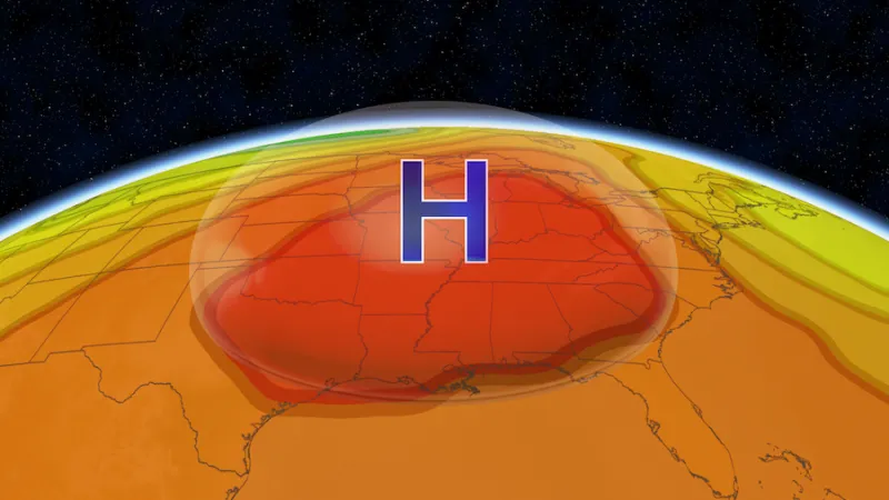 A widespread, searing heat dome and an extreme fire threat are expected as a major US weather pattern change unfolds