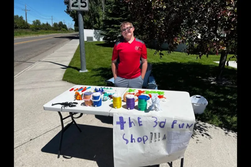 11-year-old's 3D-printables stand gets high marks on Facebook, but needs more customers