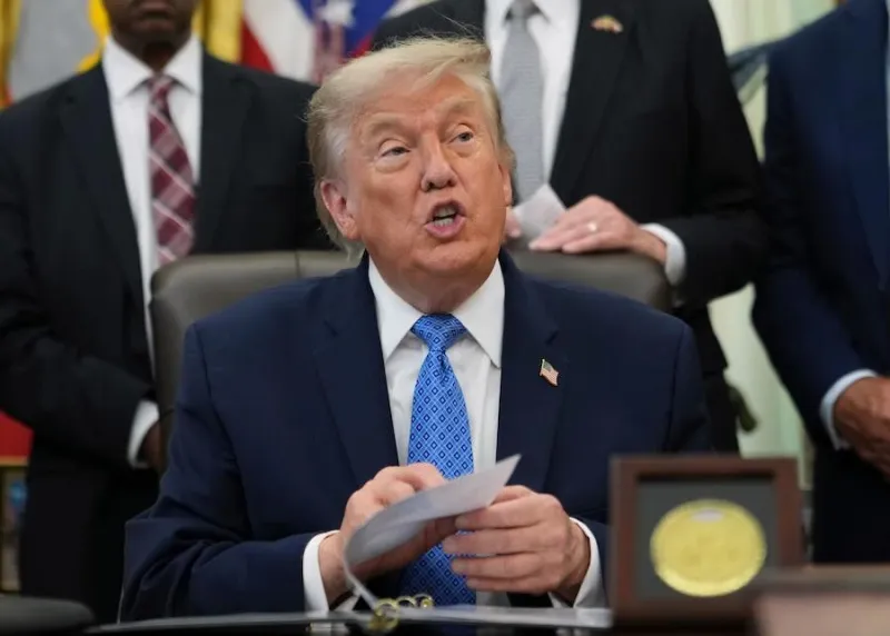 US strikes Iran in response to a drone attack that Trump says violated ceasefire